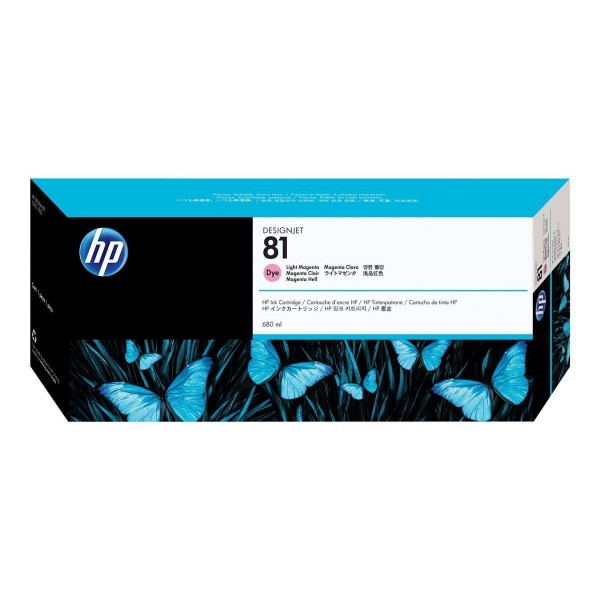 Original - HP 81 Magenta Light Cartucho de Tinta - C4935A