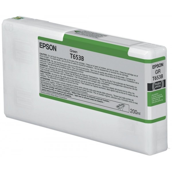 Original - Epson T653B Verde Cartucho de Tinta - C13T653B00