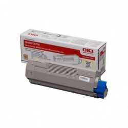 Original - OKI C5650/C5750 Amarillo Cartucho de Toner - 43872305