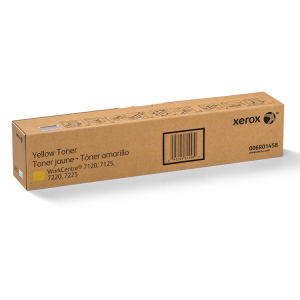 Original - Xerox WorkCentre 7120/7125/7220/7225 Amarillo Cartucho de Toner - 006R01458