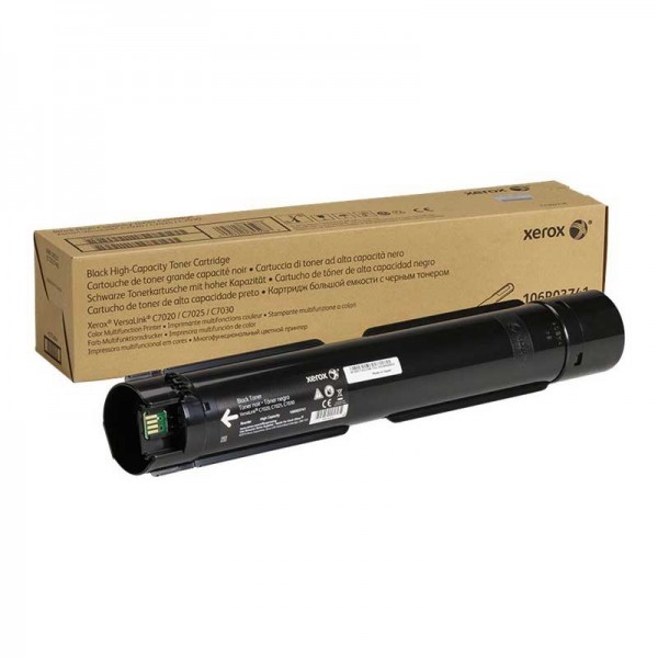 Original - Xerox VersaLink C7020/C7025/C7030 Negro Cartucho de Toner - 106R03741