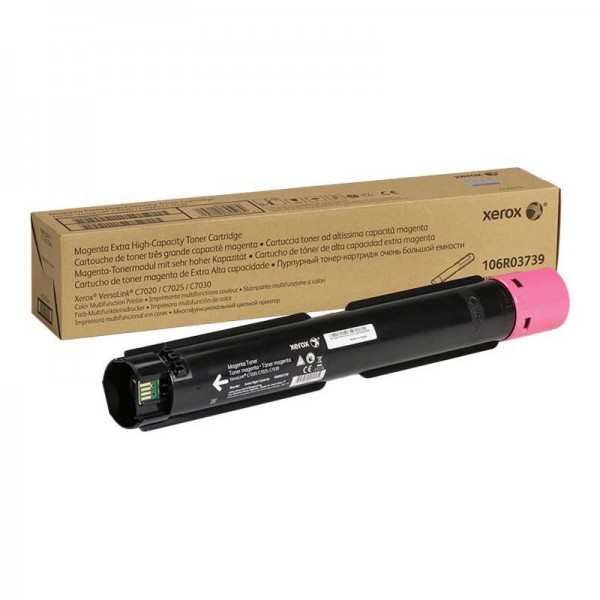 Original - Xerox VersaLink C7020/C7025/C7030 Magenta Cartucho de Toner - 106R03739