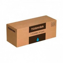 Original - Toshiba T-FC338EC-R Cyan Cartucho de Toner - 6B000000920