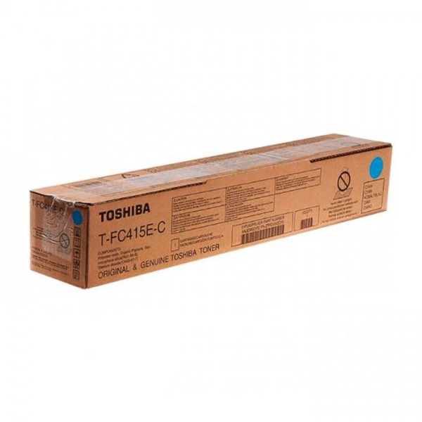Original - Toshiba T-FC415EC Cyan Cartucho de Toner - 6AJ00000172 Original - Toshiba T-FC415EC Cyan Cartucho de Toner - 6AJ00000172