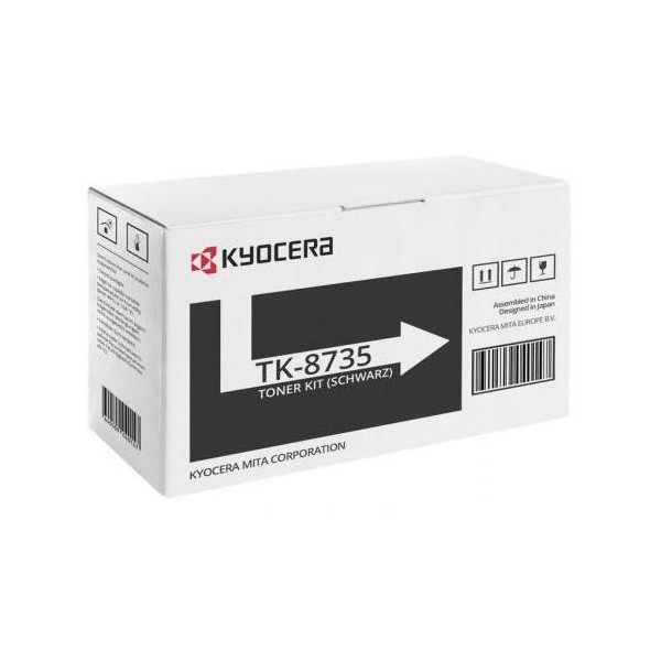 Original - Kyocera TK8735 Negro Cartucho de Toner - 1T02XN0NL0/TK8735K