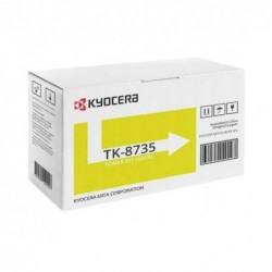 Original - Kyocera TK8735 Amarillo Cartucho de Toner - 1T02XNANL0/TK8735Y