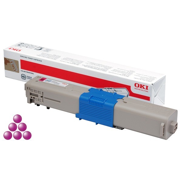 Original - OKI C332DN/MC363DN/MD363DN Magenta Cartucho de Toner - 46508714