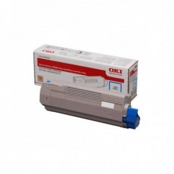 Original - OKI C823/C833/C843 Cyan Cartucho de Toner - 46471103