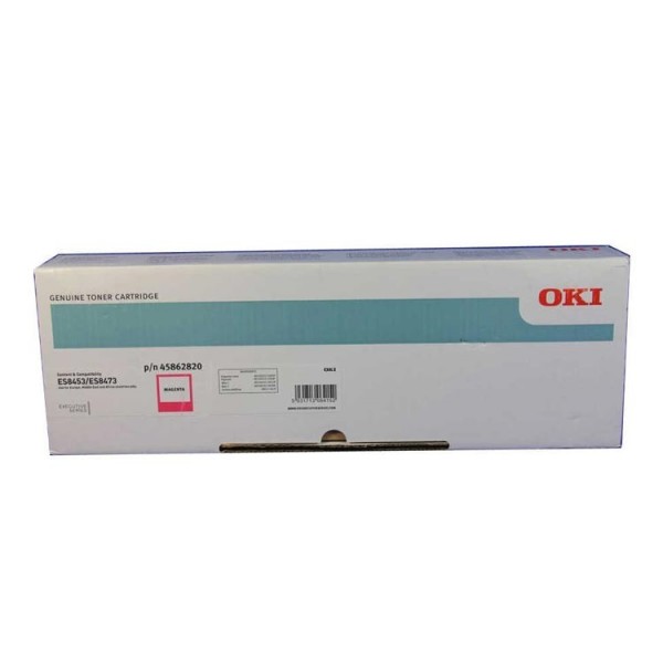 Original - OKI Executive ES8453/ES8473 Magenta Cartucho de Toner - 45862820 Original - OKI Executive ES8453/ES8473 Magenta Cartucho de Toner - 45862820