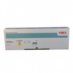 Original - OKI Executive ES8453/ES8473 Amarillo Cartucho de Toner - 45862819