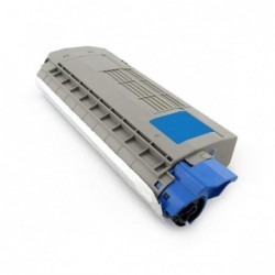 Original - OKI Executive ES7460/ES7470/ES7480 Cyan Cartucho de Toner - 45396215