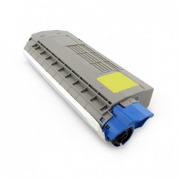 Original - OKI Executive ES7460/ES7470/ES7480 Amarillo Cartucho de Toner - 45396213