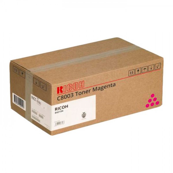 Original - Ricoh Aficio MPC6503SP/MPC8003SP/IMC6500/IMC8000 Magenta Cartucho de Toner - 842194/C8003M