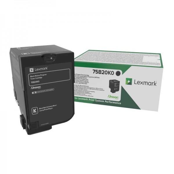 Original - Lexmark CS727/CS728/CX727 Negro Cartucho de Toner - 75B20K0