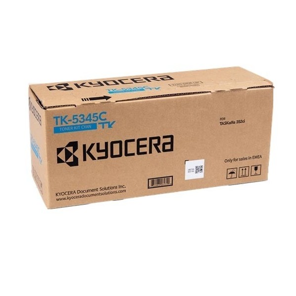 Original - Kyocera TK5345 Cyan Cartucho de Toner - 1T02ZLCNL0/TK5345C