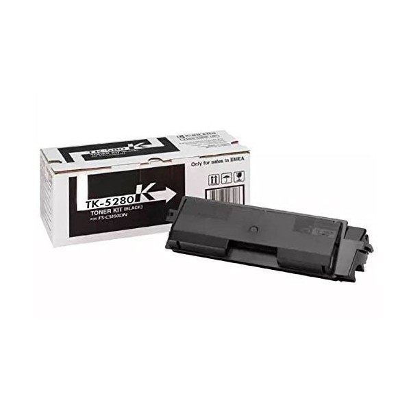 Original - Kyocera TK5280 Negro Cartucho de Toner - 1T02TW0NL0/TK5280K