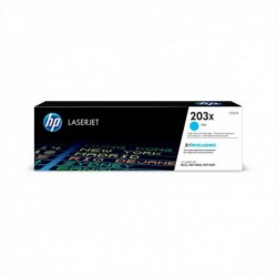 Original - HP CF541X Cyan Cartucho de Toner - 203X