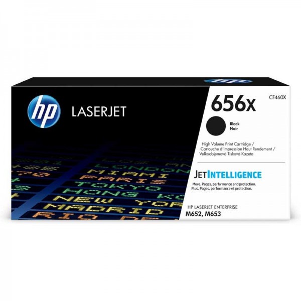 Original - HP CF460X Negro Cartucho de Toner - 656X Original - HP CF460X Negro Cartucho de Toner - 656X