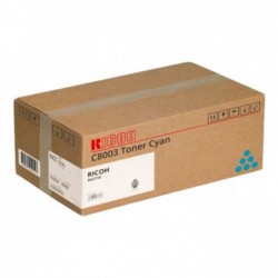 Original - Ricoh Aficio MPC6503SP/MPC8003SP/IMC6500/IMC8000 Cyan Cartucho de Toner - 842195/C8003C