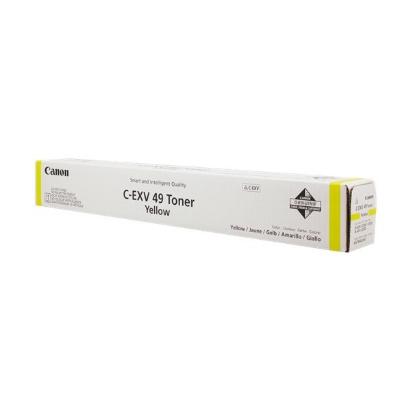 Original - Canon CEXV49 Amarillo Cartucho de Toner - 8527B002