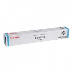 Original - Canon CEXV34 Cyan Cartucho de Toner - 3783B002