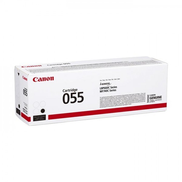 Original - Canon 055 Negro Cartucho de Toner - 3016C002