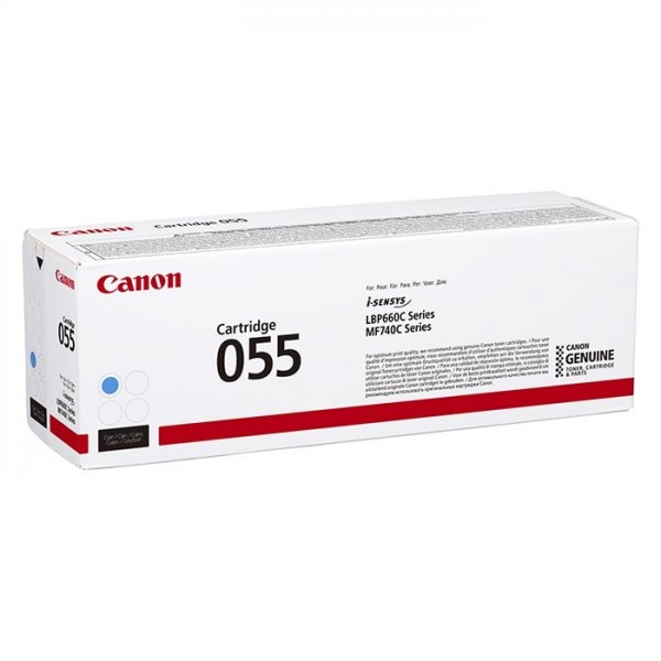 Original - Canon 055 Cyan Cartucho de Toner - 3015C002