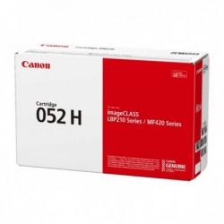 Original - Canon 052H Negro Cartucho de Toner - 2200C002