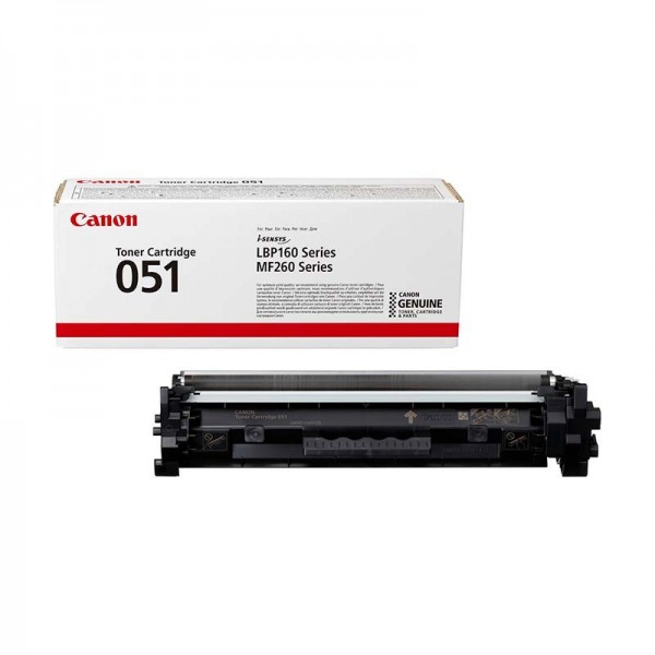 Original - Canon 051 Negro Cartucho de Toner - 2168C002