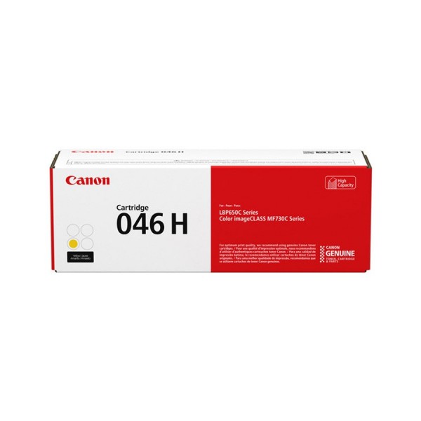 Original - Canon 046H Amarillo Cartucho de Toner - 1251C002