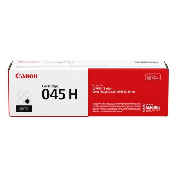 Original - Canon 045H Negro Cartucho de Toner - 1246C002