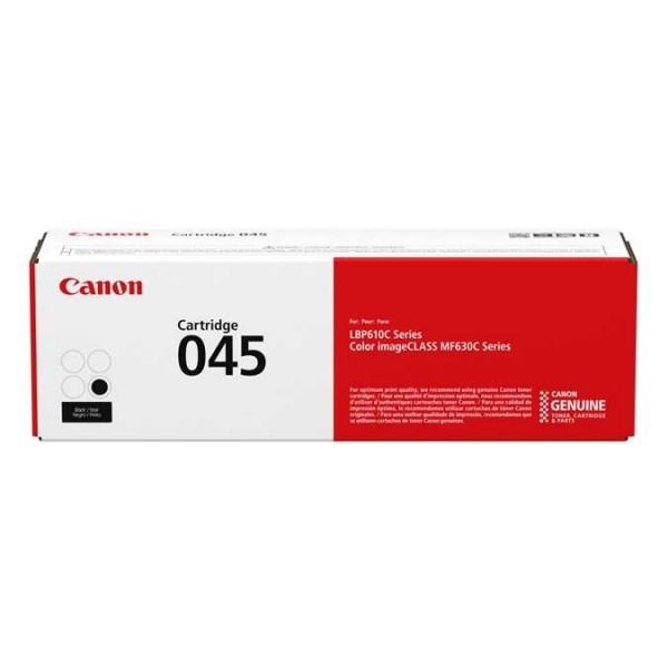 Original - Canon 045 Negro Cartucho de Toner - 1242C002