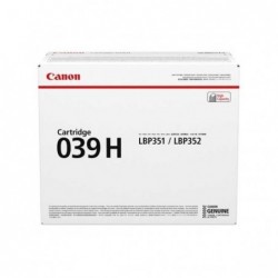 Original - Canon 039H Negro Cartucho de Toner - 0288C001