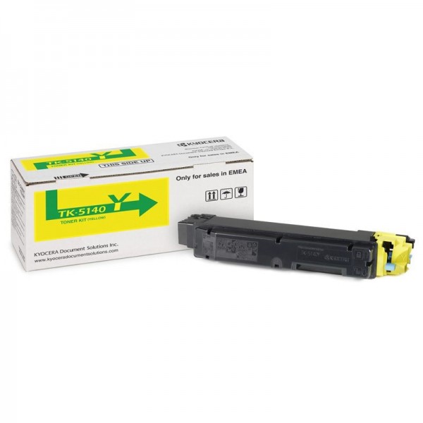 Original - Kyocera TK5140 Amarillo Cartucho de Toner - 1T02NRANL0/TK5140Y