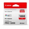 Original - Canon PFI1000 Rojo Cartucho de Tinta - PFI1000R/0554C001