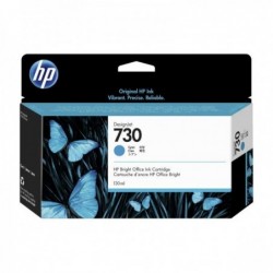 Original - HP 730 Cyan Cartucho de Tinta - P2V62A