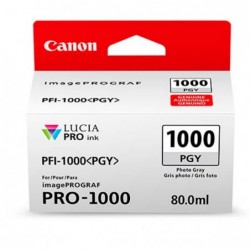 Original - Canon PFI1000 Gris Photo Cartucho de Tinta - PFI1000PGY/0553C001