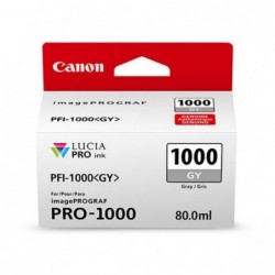 Original - Canon PFI1000 Gris Cartucho de Tinta - PFI1000GY/0552C001