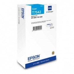 Original - Epson T7542 Cyan Cartucho de Tinta - C13T754240