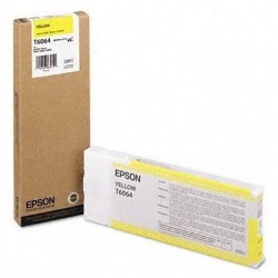 Original - Epson T6064 Amarillo Cartucho de Tinta - C13T606400