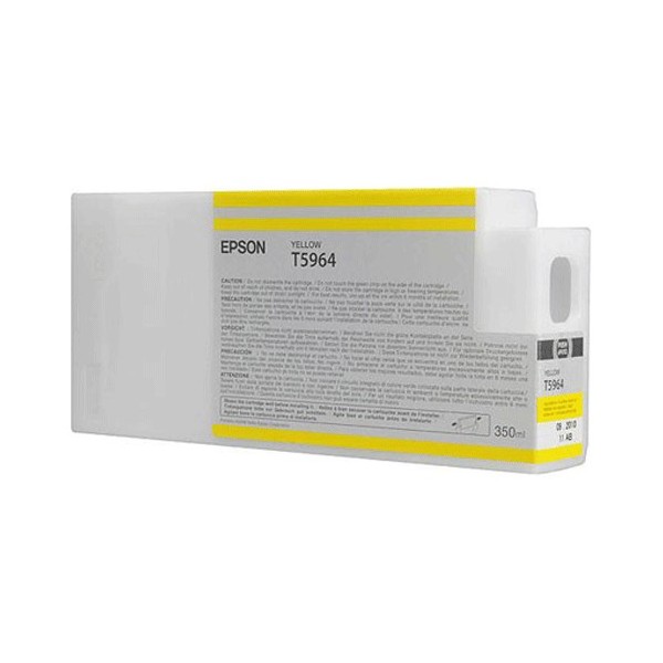 Original - Epson T5964 Amarillo Cartucho de Tinta - C13T596400