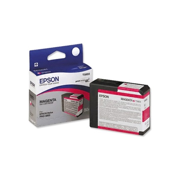 Original - Epson T5803 Magenta Cartucho de Tinta - C13T580300