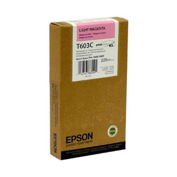 Original - Epson T603C Magenta Light Cartucho de Tinta - C13T603C00