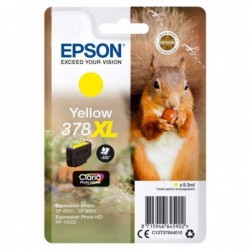 Original - Epson 378XL Amarillo Cartucho de Tinta - C13T37944010