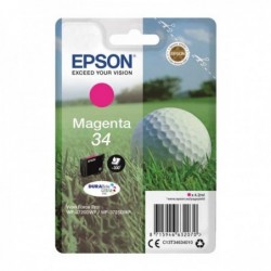 Original - Epson T3463 (34) Magenta Cartucho de Tinta - C13T34634010