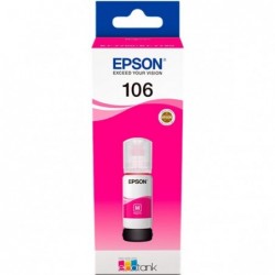 Original - Epson 106 Magenta Botella de Tinta - C13T00R340