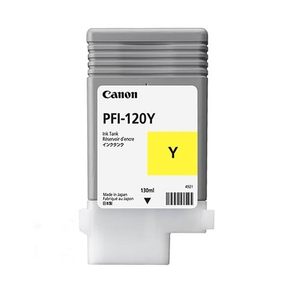 Original - Canon PFI120 Amarillo Cartucho de Tinta - 2888C001 Original - Canon PFI120 Amarillo Cartucho de Tinta - 2888C001