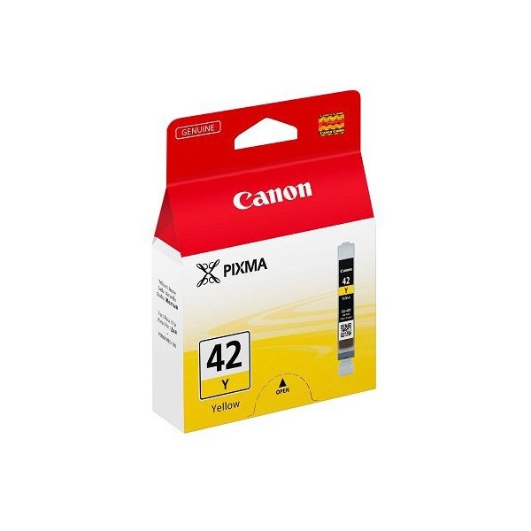 Original - Canon CLI42 Amarillo Cartucho de Tinta - 6387B001