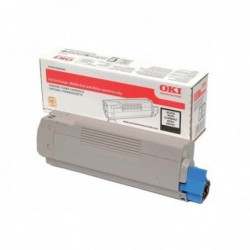 Original - OKI C612 Negro Cartucho de Toner - 46507508