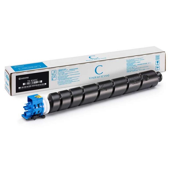 Original - Kyocera TK8345 Cyan Cartucho de Toner - 1T02L7CNL0/1T02L7CNL1/TK8345C